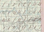 Spokane Area Index Map for USGS 1 to 24K Scale Topographic Trail Maps