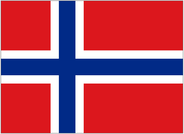 Norway Flags Stickers Patches Decals