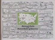 National Parks Usa Wall Poster Illustrated Brainstorm