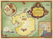 Antarctica 1934 Antique Map Replica