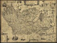 Ireland 1606 Antique Map Replica