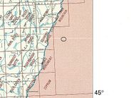 Riggins OR Area USGS 1:24K Topo Map Index