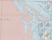 Roche Harbor Area Index Map for USGS 1 to 24K Scale Topographic Trail Maps