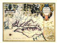 Virginia Maryland 1676 Antique Map