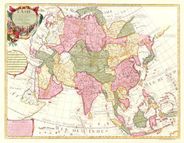 Antique Map of Asia 1700
