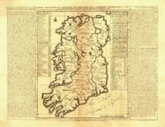 Antique Map of Ireland 1705