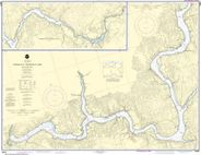 NOAA Chart 18551 - Franklin D. Roosevelt Lake South