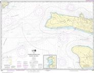 Nautical Chart 19351 Channels between Oahu Molokai and Lanai NOAA