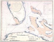 Florida Cuba Bahamas 1794 Antique Map