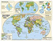 Beginner's Political World Map for Kids by National Geographic