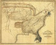 United States 1833 Antique Map
