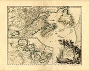 Canada 1758 Antique Map