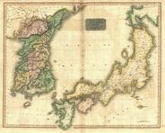 Eastern Asia 1815 Antique Map Replica