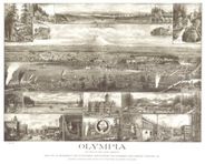 Antique Map of Olympia, WA 1903