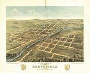 Northfield Minnesota 1869 Antique Map Replica