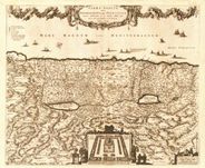 Antique Map of Palestine 1659