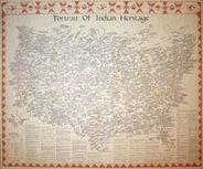 Portrait of Indian Heritage: United States Map