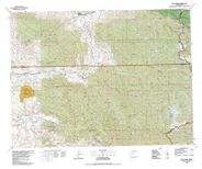 Sauk River Area USGS 1:100k Topographic Map