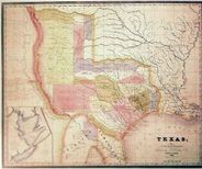 Texas 1834 Antique Map