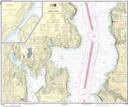 NOAA Nautical Chart 18446 Apple Cove to Keyport