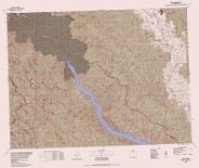 Twisp Area USGS 1:100K Topographic Map
