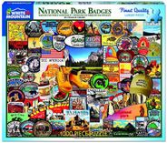 National Park Badges 1000 Piece Jigsaw Puzzle