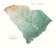 South Carolina Wall Map l Raven Maps