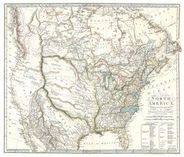 Antique Map of North America 1804