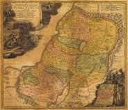 Antique Map of Palestine 1748