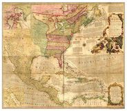 North America 1763 Antique Map Replica