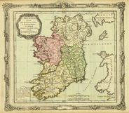 Ireland 1766 Antique Map Replica