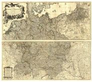 Germany 1782 Antique Map Replica