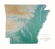 Arkansas Wall Map l Raven Maps