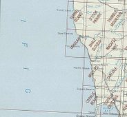Copalis Beach Area Index Map for USGS 1 to 24K Topographic Maps