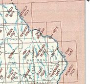 Grangeville OR Area USGS 1:24K Topo Map Index