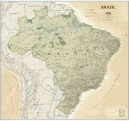 Brazil Wall Map, Executive by National Geographic