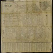 San Francisco Antique Original 1933 Street Map