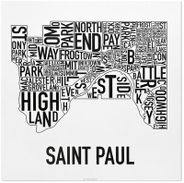 Saint Paul Neighborhood Map