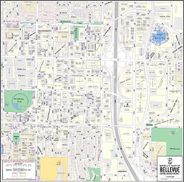 Bellevue Downtown Business District Map