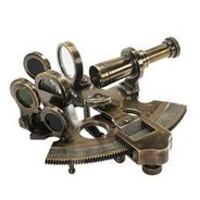 Bronze Pocket Sextant by Authentic Models