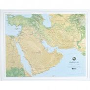 Middle East Raised Relief Map