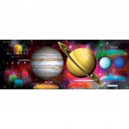Solar System Planet with Moons Wall Graphic