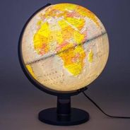 Scout 12 inch Illuminated World Globe Desktop