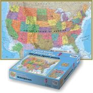 USA Map Jigsaw Puzzle by Hema