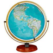 Nicollet Illuminated World Globe 16"