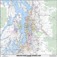 Map of Puget Sound | Arterial Wall Map