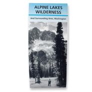 Alpine Lakes Wilderness Folded Trail Map by Alpine Lakes Protection Society