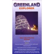 Greenland Folded Travel Map with Photos of Wildlife and Scenery