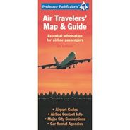 US Airport Folded Map Air Travelers Guide