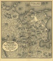 Rio de Janeiro 1808 Antique Map Replica